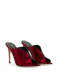 Giuseppe Zanotti Intriigo Muse leren muiltjes - Rood
