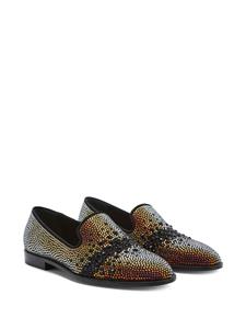 Giuseppe Zanotti Marthinique loafers verfraaid met kristallen - Zwart