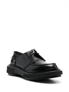 Adieu Paris Loafers met veters - Zwart