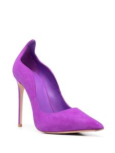Le Silla Ivy suède pumps - Paars