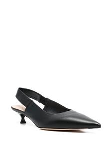 AGL Slingback pumps van leer - Zwart