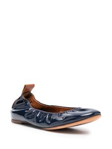 Lanvin Lakleren ballerina's - Blauw