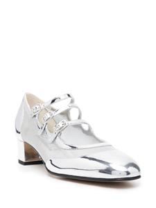 Carel Paris Kinight leather pumps - Zilver