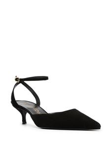 Stuart Weitzman Barelythere 50mm suede pumps - Zwart