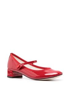 Repetto Lio Mary Jane 35mm leather pumps - Rood