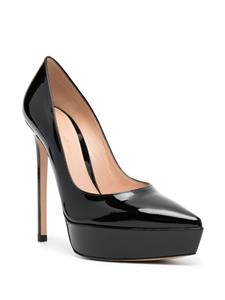 Gianvito Rossi 135mm patent leather pumps - Zwart