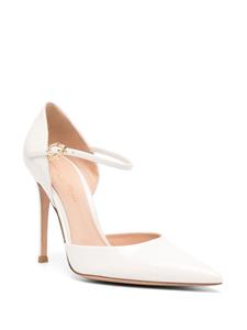 Gianvito Rossi 105mm patent leather pumps - Wit