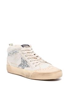 Golden Goose Mid-Star leather sneakers - Beige