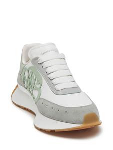 Alexander McQueen Sprint Runner sneakers met vlakken - Wit