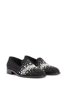 Giuseppe Zanotti Matildha leather loafers - Zwart