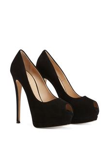 Giuseppe Zanotti Sharon 130mm suede pumps - Zwart