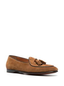 Ralph Lauren Purple Label Belvin tassel-detail suede loafers - Bruin