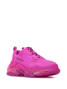 Balenciaga Triple S sneakers met doorzichtige zool - Roze