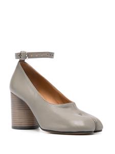 Maison Margiela Tabi leren pumps - Grijs