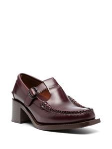 Hereu Alber 50mm leather pumps - Rood