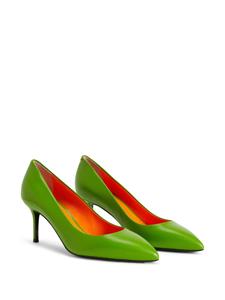 Giuseppe Zanotti Lucrezia leren pumps - Groen