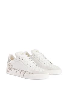 Giuseppe Zanotti GZ94 sneakers met logoprint - Wit