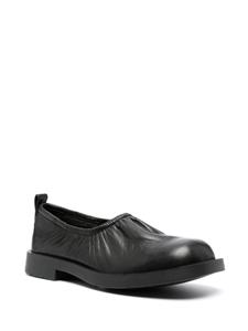 CamperLab Mil 1978 leren loafers - Zwart