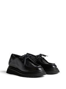 Dsquared2 lace-up patent leather loafers - 2124