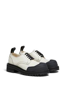 Marni Veterschoenen met logo - Wit