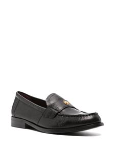 Tory Burch Perry loafers met logoplakkaat - Zwart