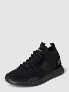 Boss Sneakers van leermix, model 'Titanium'