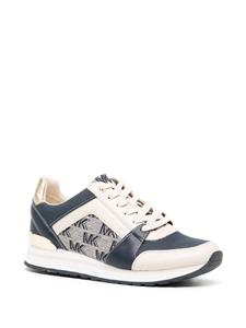 Michael Kors Billie monogram-print sneakers - Beige