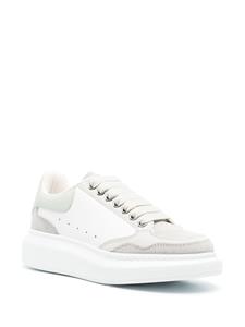 alexandermcqueen Alexander McQueen Larry sneakers met leren vlakken - Wit