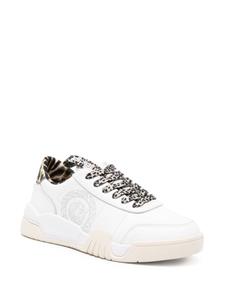 Just Cavalli Tiger Head low-top sneakers - Wit