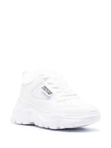 Versace Speedtrack sneakers met bontvoering - Wit