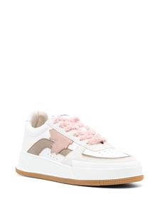 Dsquared2 Canadian leren sneakers - Wit