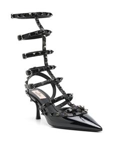 Valentino Rockstud gekooide pumps - Zwart