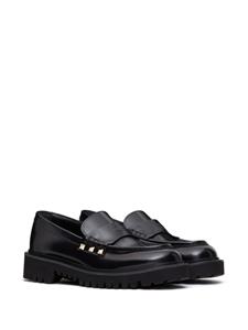 Valentino Rockstud verfraaide muiltjes - Zwart