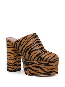 Rejina Pyo Polly animal-print platform mules - Bruin