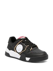 Just Cavalli Leren sneakers - Zwart
