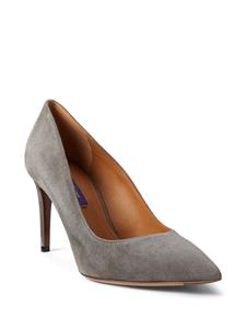 Ralph Lauren Collection Pema leren pumps - Grijs