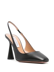 Aquazzura Amore 100mm leather pumps - Zwart