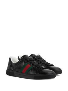 Gucci Ace sneakers met Web-streep - Zwart