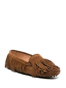 Scarosso Kaory suède loafers - Bruin