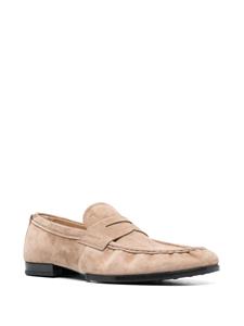 Tod's Loafers met logo reliëf - Beige