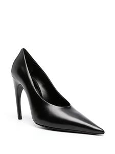 Nensi Dojaka 110mm leather pumps - Zwart