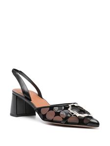 Malone Souliers Misha 60mm leather pumps - Zwart