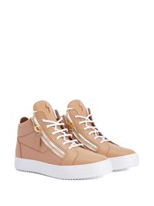 giuseppezanotti Giuseppe Zanotti Nicki mid-top sneakers - Beige