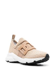 Tod's Sneakers met logopatch - Beige