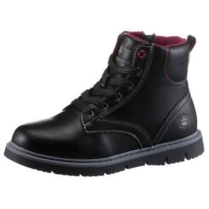 LUMBERJACK Hoge veterschoenen met extra rits aan de binnenkant