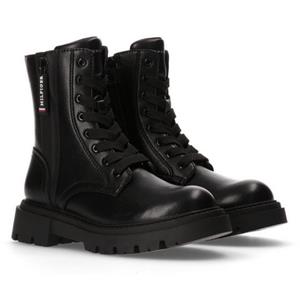 Tommy Hilfiger Hoge veterschoenen LACE-UP BOOTIE met coole rits aan de buitenkant