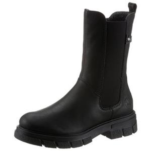 Rieker Chelsea-boots met brede stretchinzet