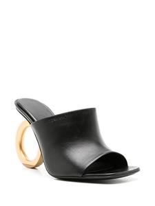 Ferragamo Elina leren muiltjes - Zwart