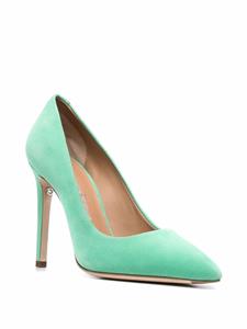 Ferragamo Ilary X5 suède pumps - Groen