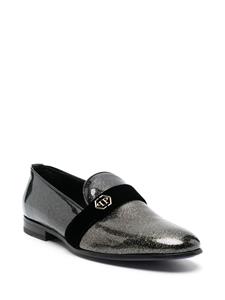 Philipp Plein Loafers verfraaid met glitters - Zwart